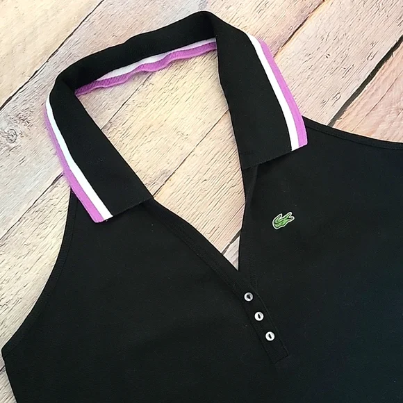 Lacoste Halter Polo Top - Picture 2 of 4